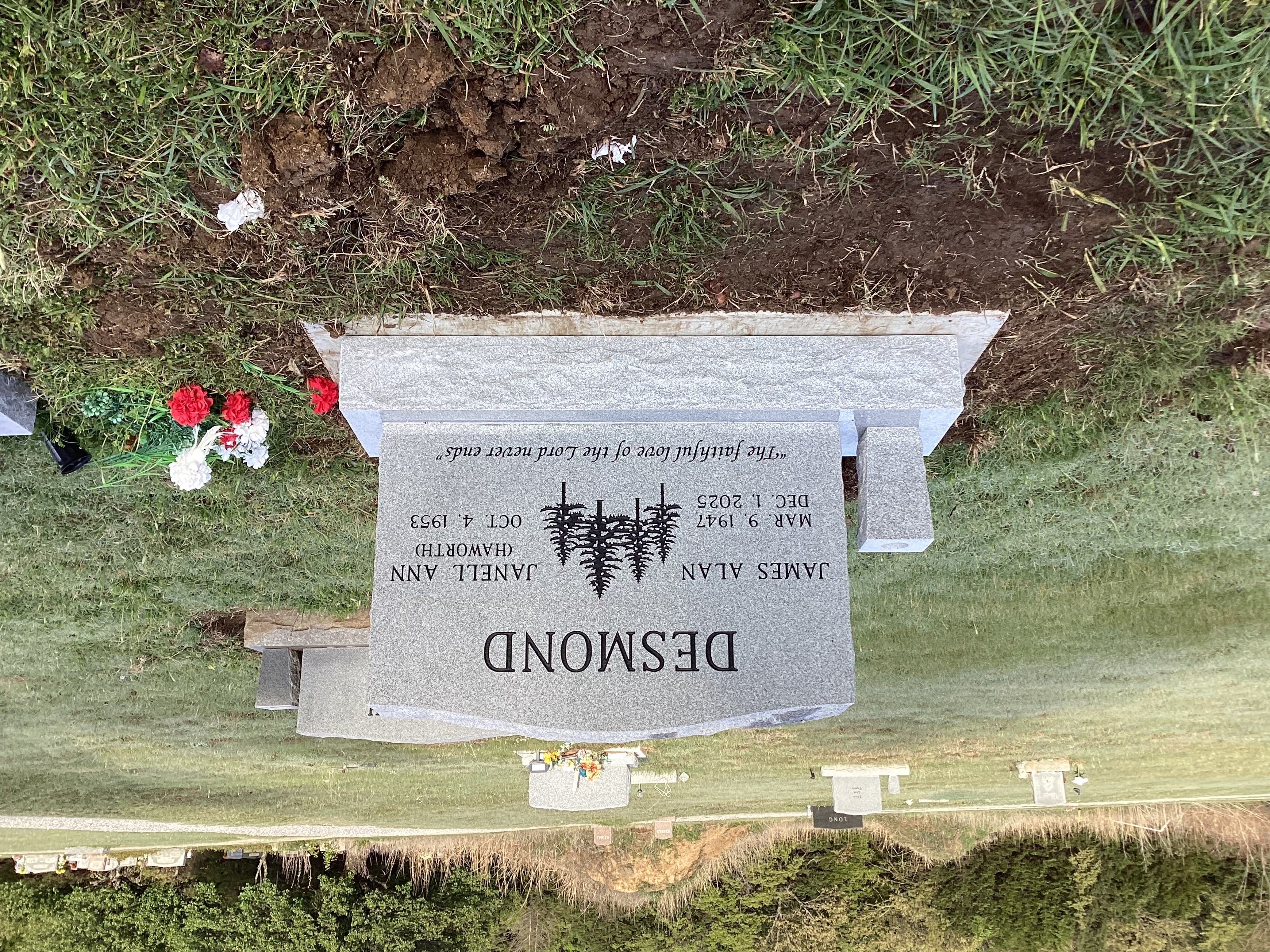 Georgia Grey Monument - Lightning Ridge Cemetery, Ada OK