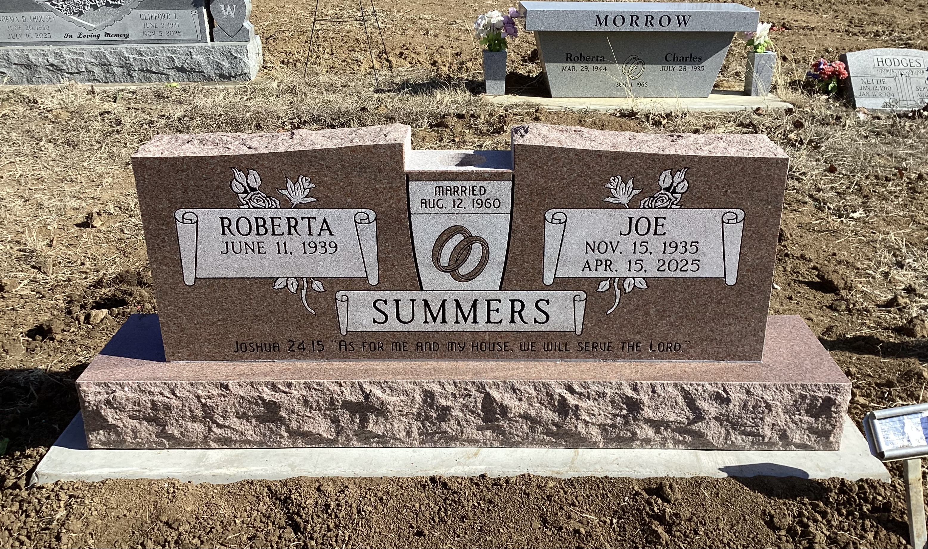 Monument - Lightning Ridge Cemetery, Ada OK