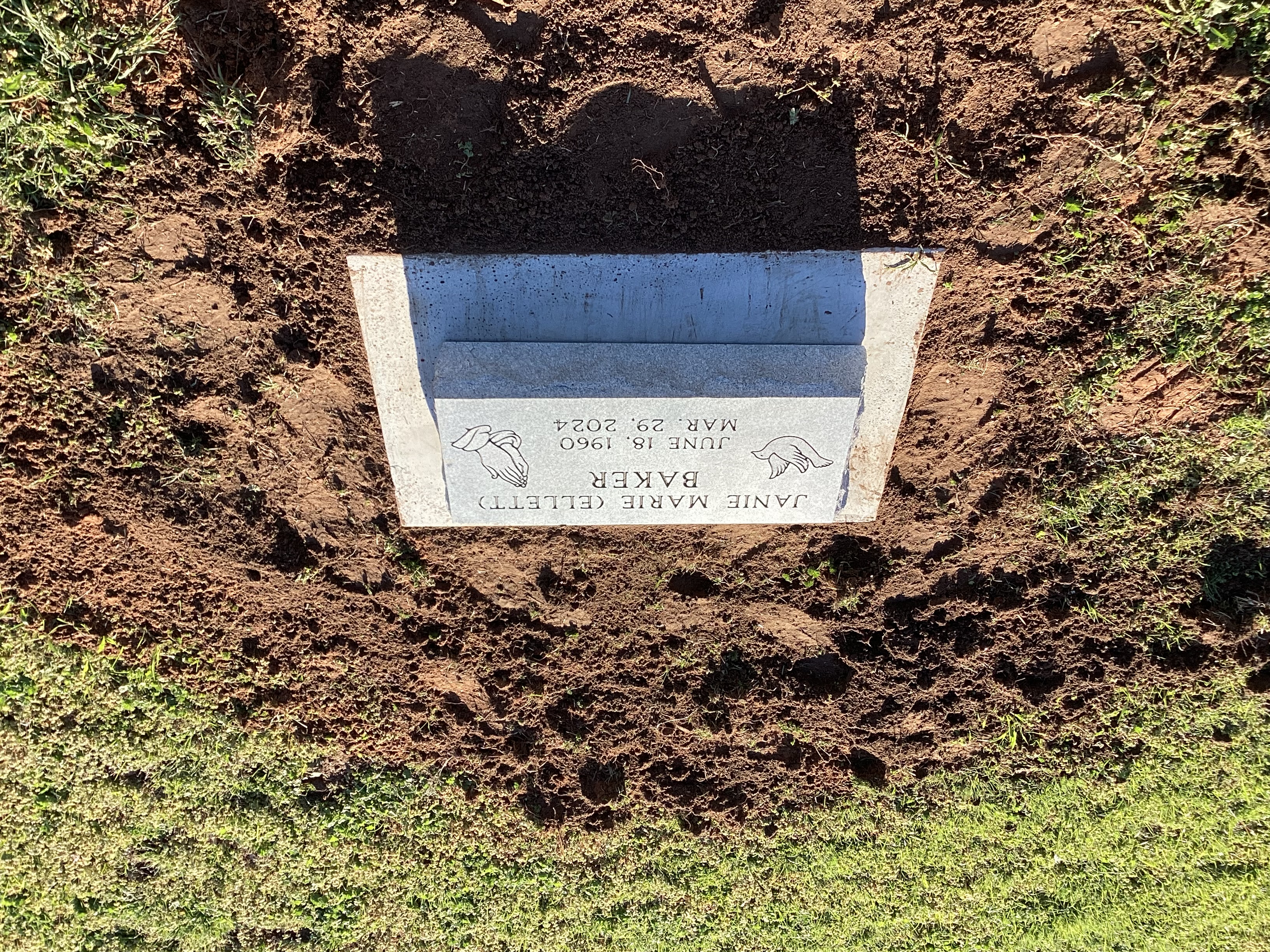 Georgia Grey Monument - Oaklawn, Wynnewood OK