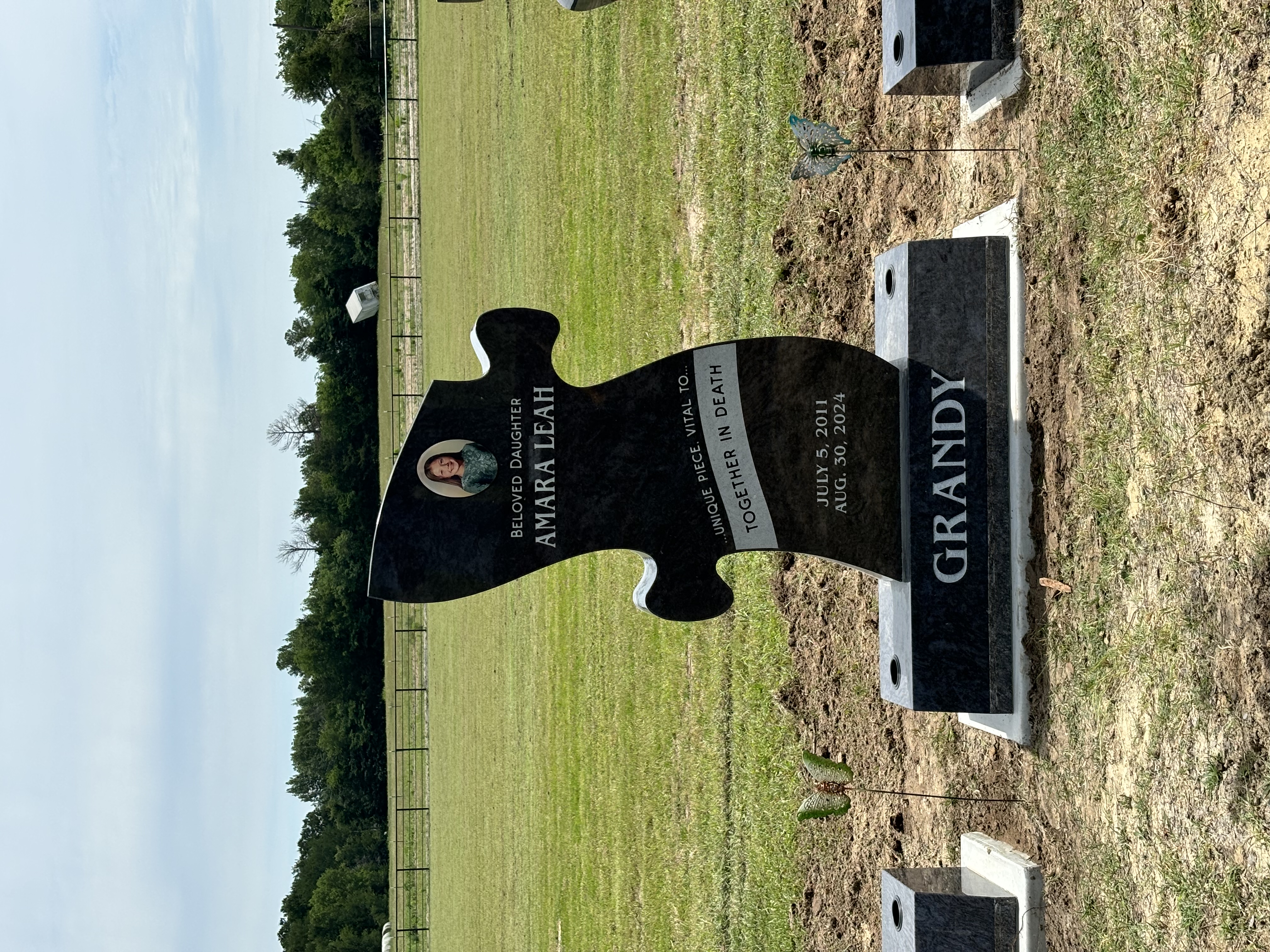 Bahama blue Monument - Wieland, Greenville TX