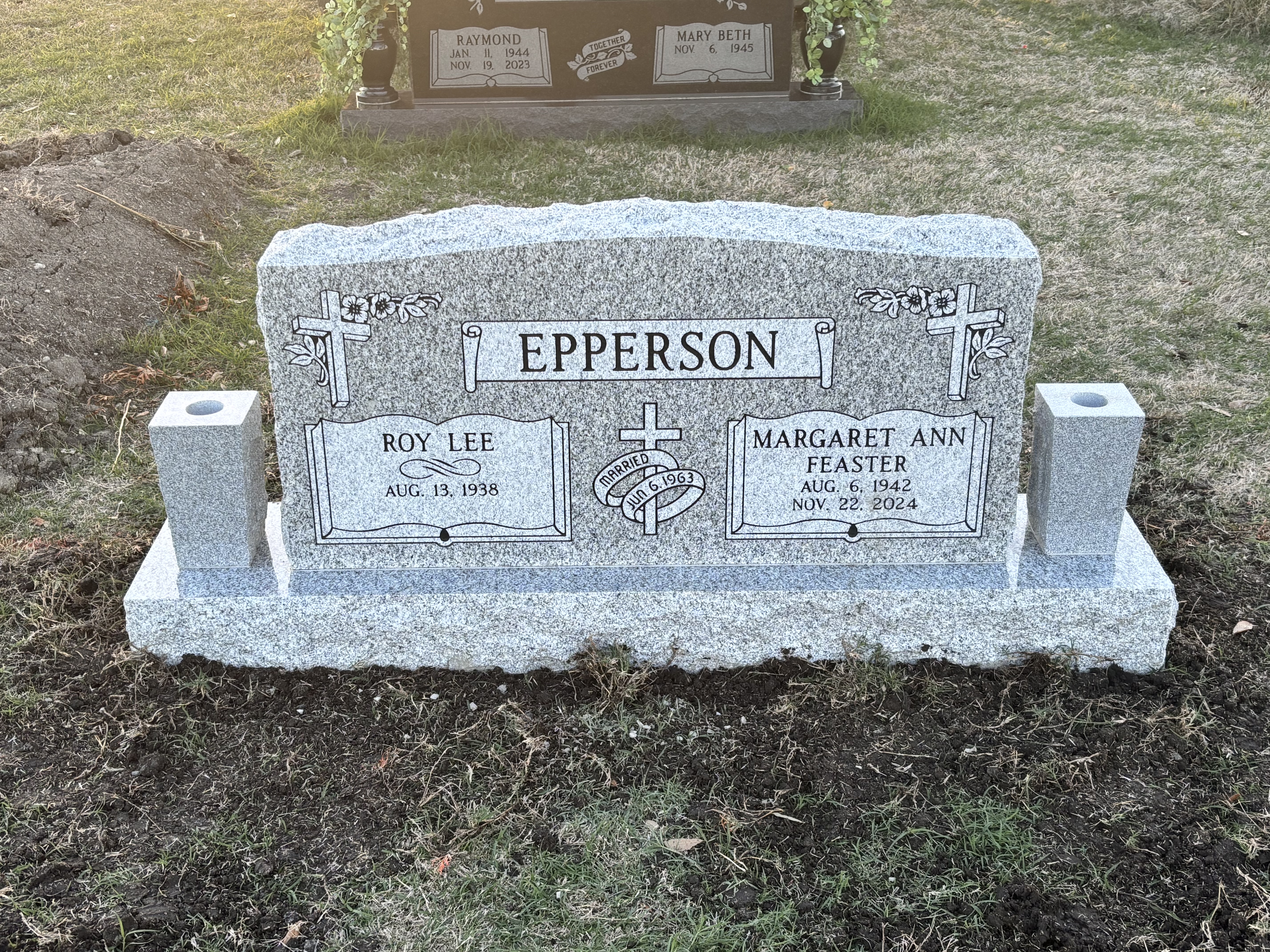 Georgia Grey Monument - Lakeview Cemetery, Lavon TX
