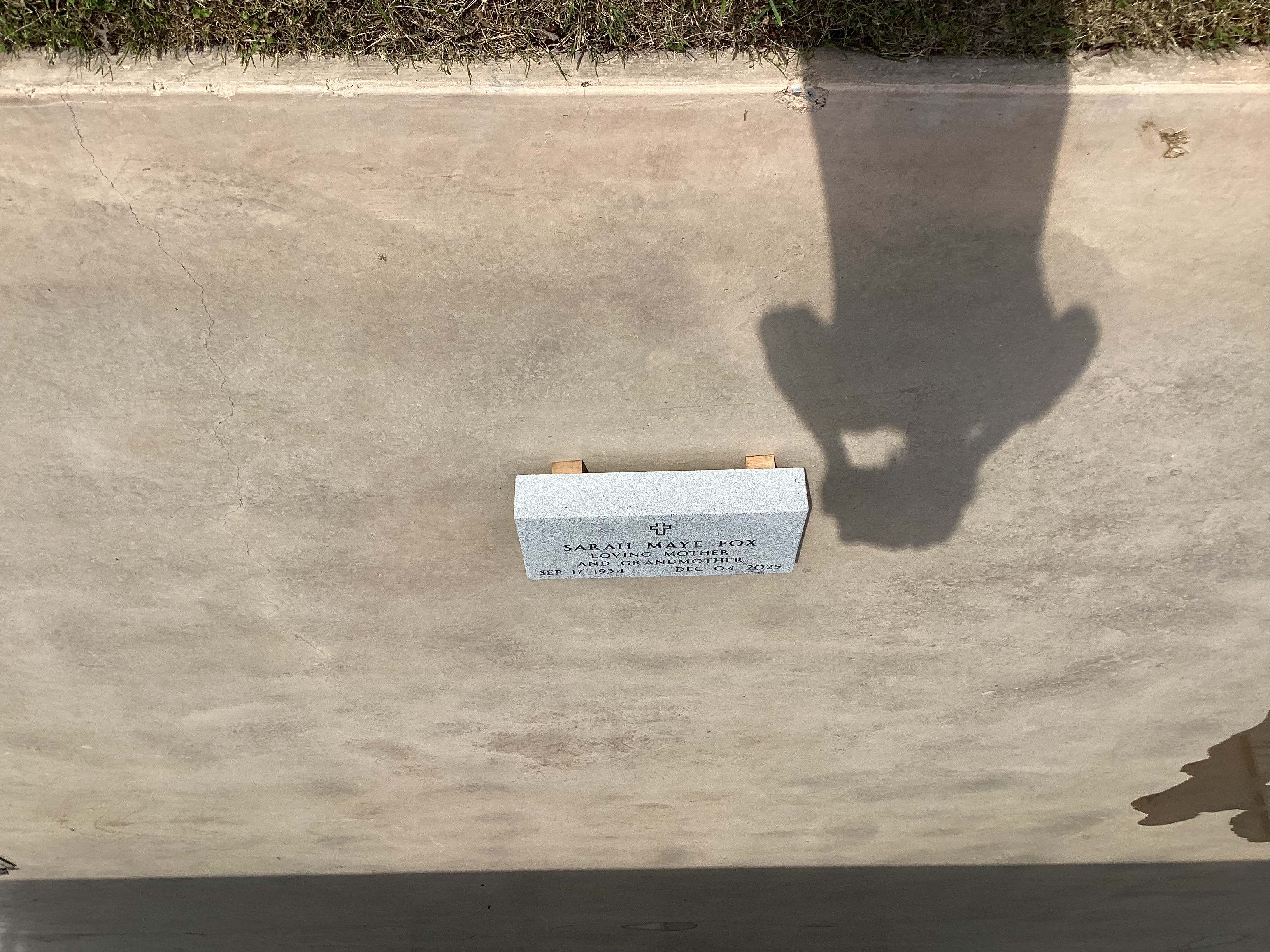 Georgia Gray Monument - Wilson Chapel Cemetery, McKinney TX