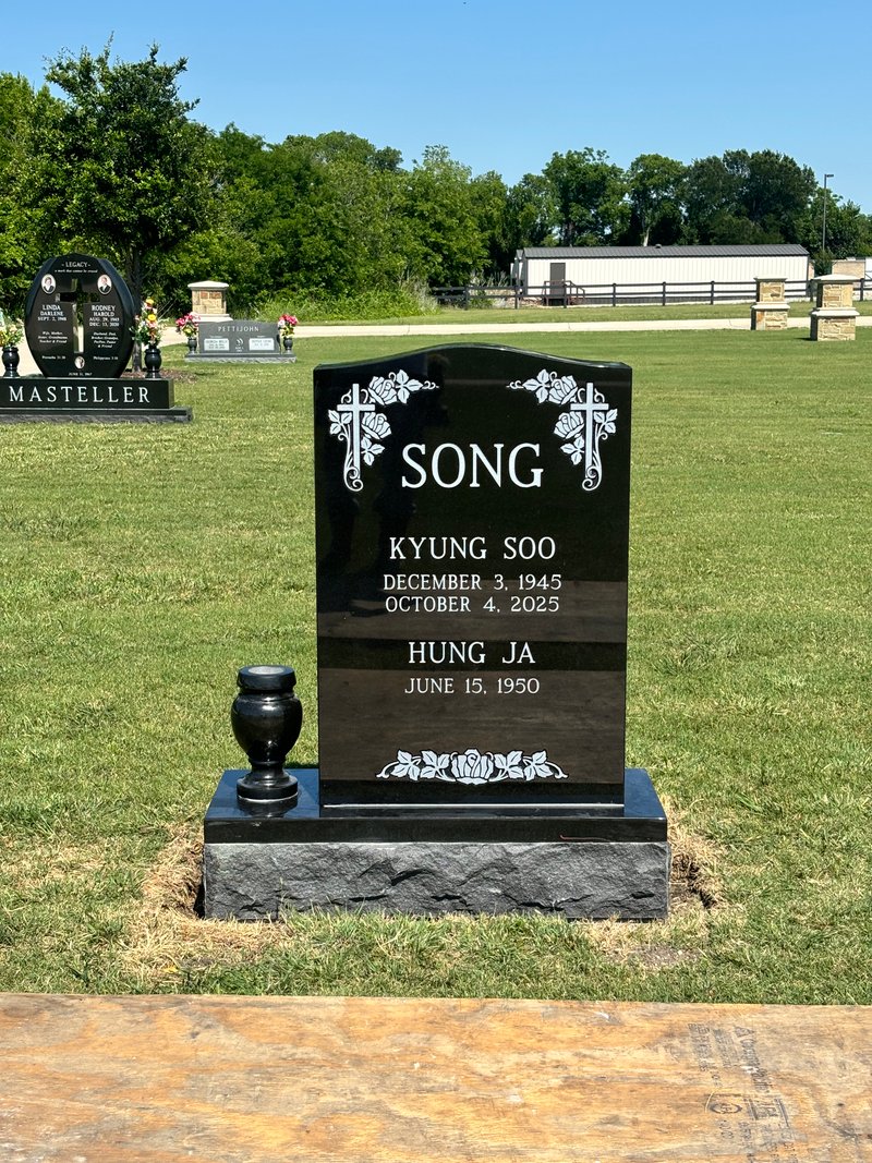 Top black Monument - Ridgeview West, Frisco TX