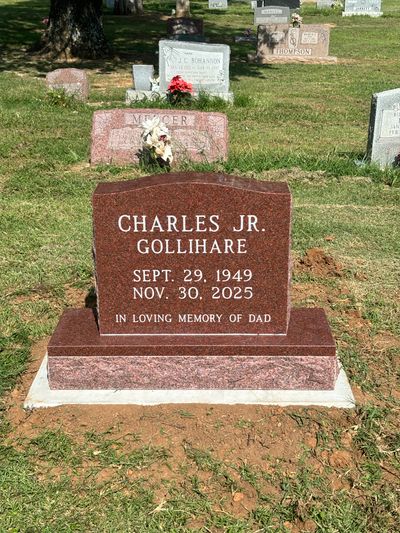 Indian red(PG red) Monument - Allen Cemetery, Allen OK