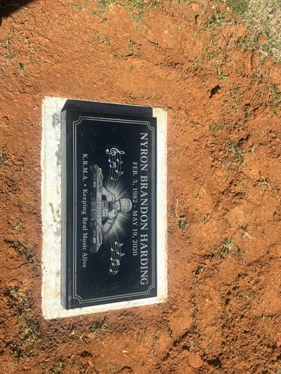 Top black Monument - Jackson Grove Cemetery, Broken Arrow OK